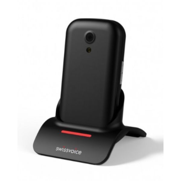 Swissvoice S24 Negro con tecla SOS