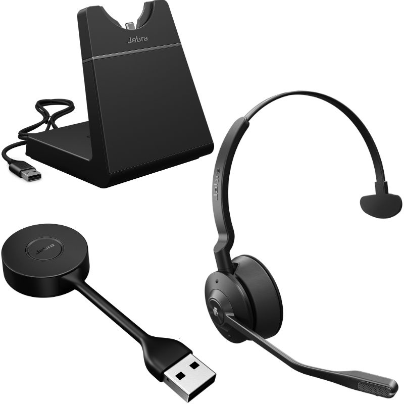 Jabra Engage 55 Monoaural USB-A MS Teams con base de carga