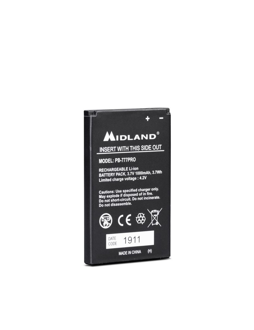 Midland Pack 4 baterías para 777 PRO