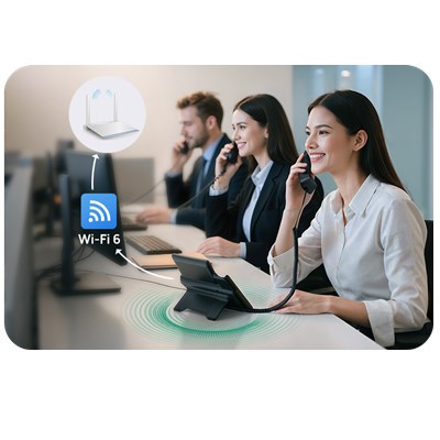 Teléfono IP Yealink T73W WiFi Bluetooth - Imagen 3